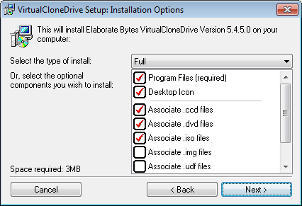 Virtual clone drive cant open vcd